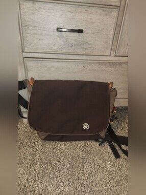 Crumpler Men's Brown Robo Bob Laptop Bag. The Hee-Goer HG-07A NWT